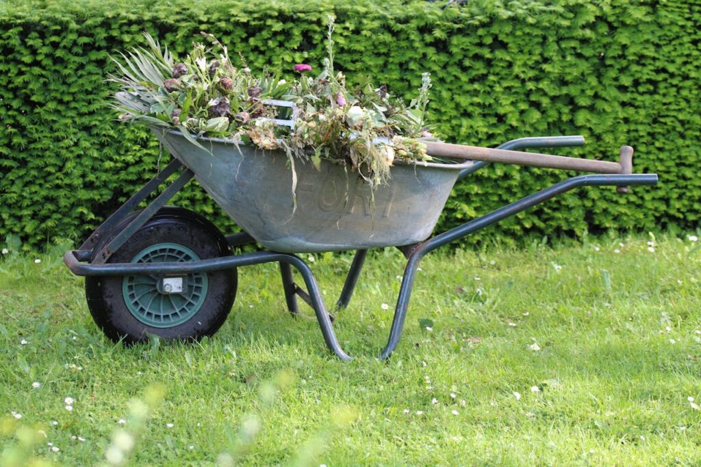 Wheelbarrow for Patio Pavers